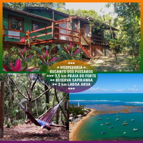 Recanto dos Pássaros Zen Apartamentos em meio de Natureza